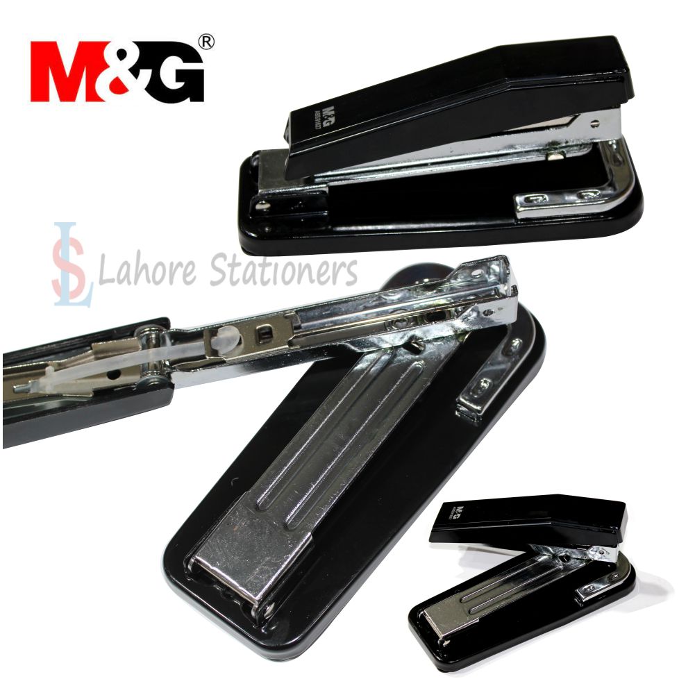 M&G High Quality Manual Rotatable Stapler 24/6, 26/6, Staples Student Business Document Binding Tool