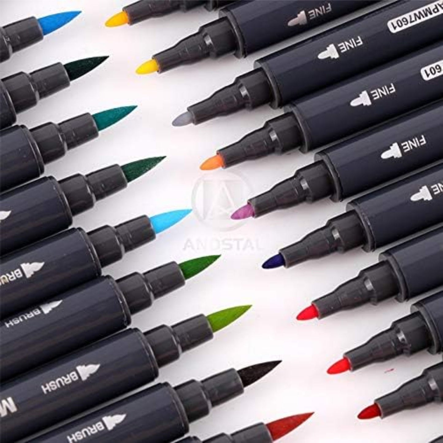 M&G Signme Dual Tip Watercolour Brush Markers Set