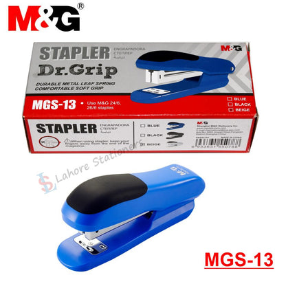 M&G Stapler Durable Metal Leaf Spring Comfortable (Dr. Grip MGS-13)