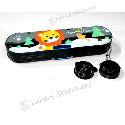 Geometry Box Magnetic Dual Side with Sharpener