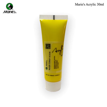 Maries Acrylic Paint 30ml Tube Single Piece
