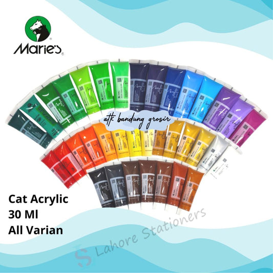 Maries Acrylic Paint 30ml Tube Single Piece