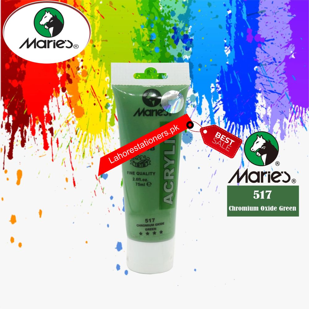 Maries Acrylic Paint 75ml Tube Different colors.