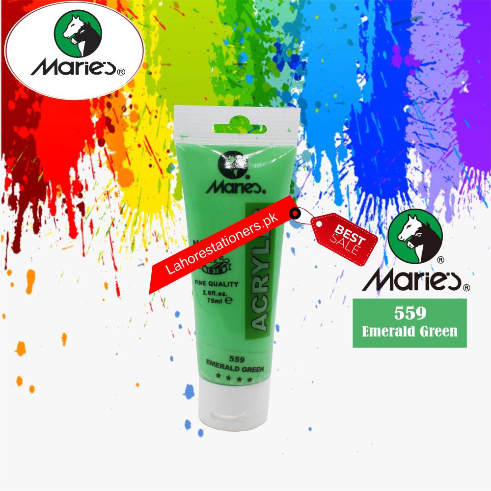 Maries Acrylic Paint 75ml Tube Different colors.
