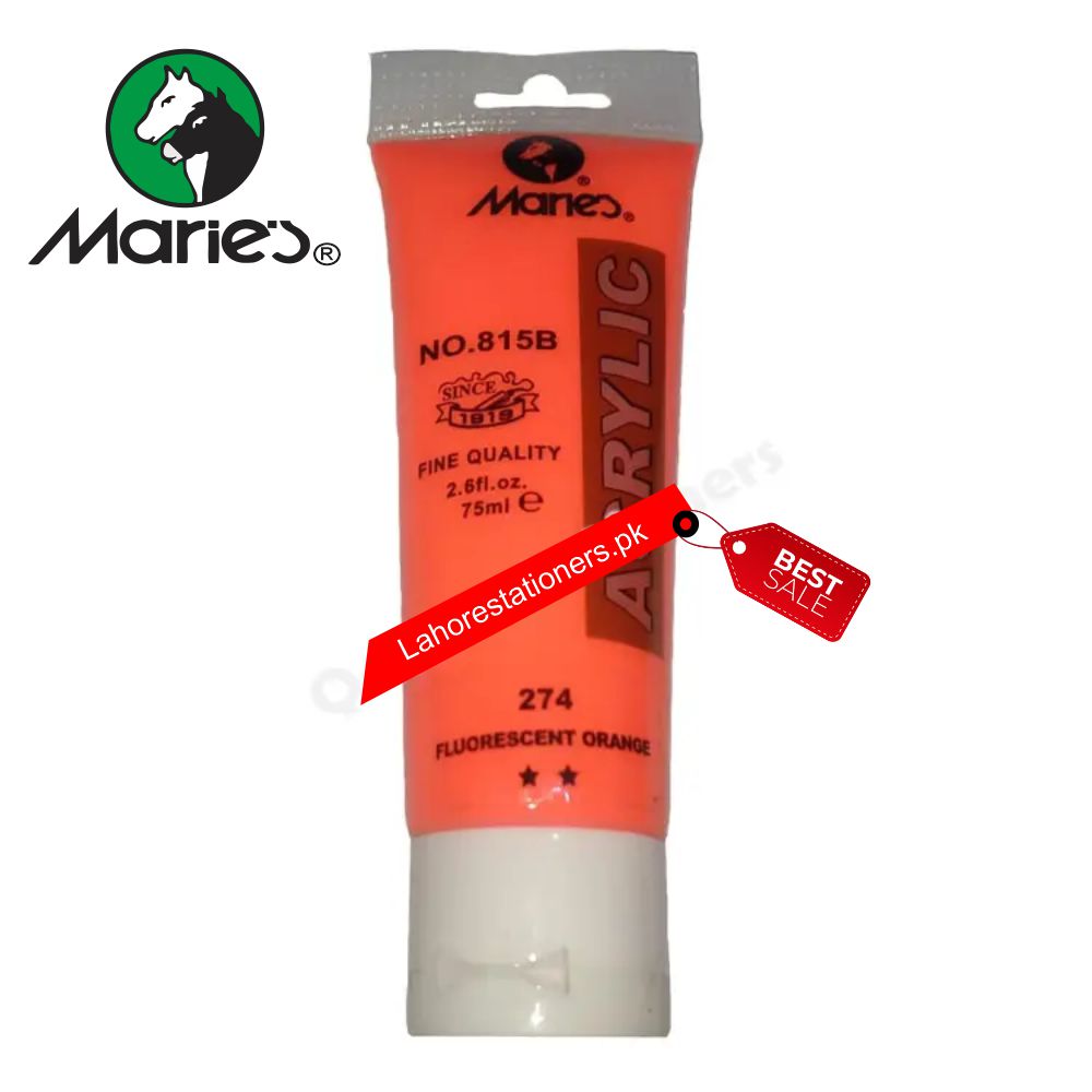 Maries Acrylic Paint 75ml Tube Different colors.