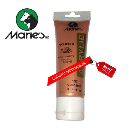 Maries Acrylic Paint 75ml Tube Different colors.