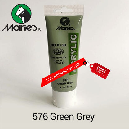 Maries Acrylic Paint 75ml Tube Different colors.