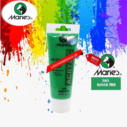 Maries Acrylic Paint 75ml Tube Different colors.