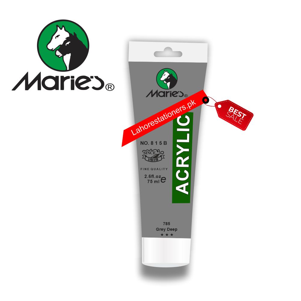 Maries Acrylic Paint 75ml Tube Different colors.