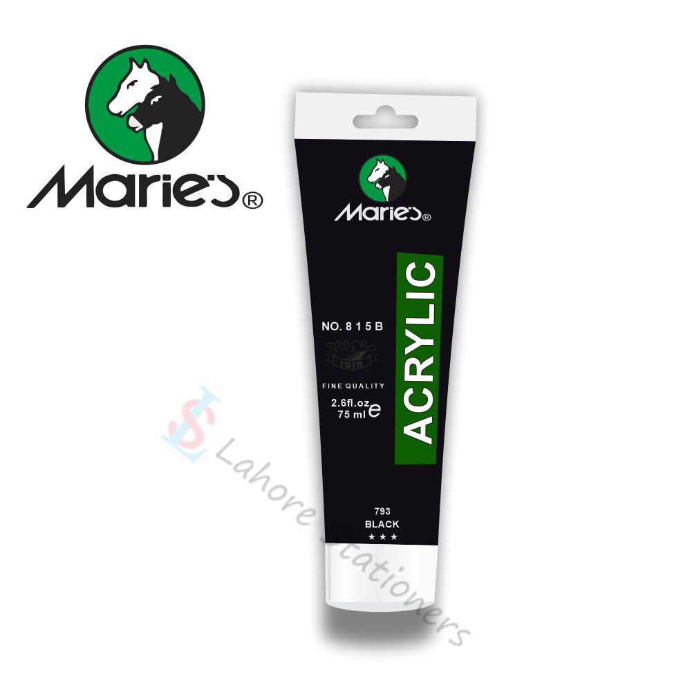 Maries Acrylic Paint 75ml Tube Different colors.