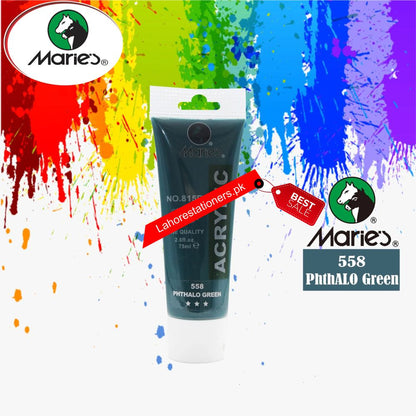 Maries Acrylic Paint 75ml Tube Different colors.