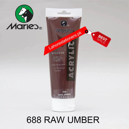 Maries Acrylic Paint 75ml Tube Different colors.