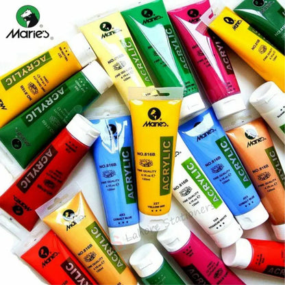 Maries Acrylic Paint 75ml Tube Different colors.
