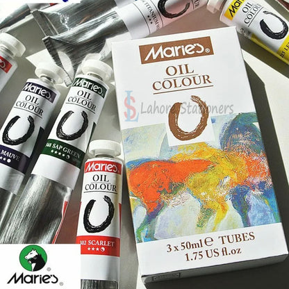 Maries Oil Color Paint Tube 50ml Single Piece