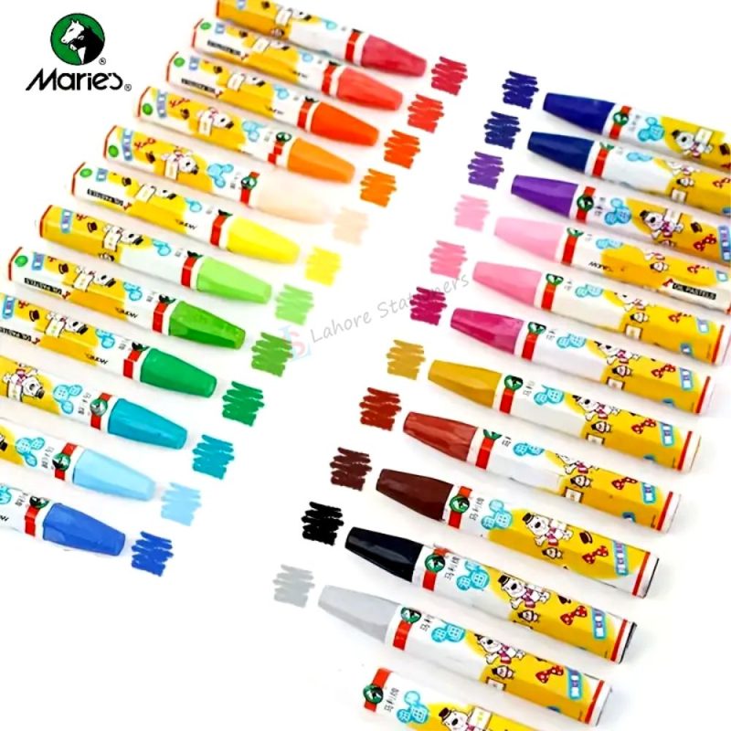 Marie's Oil Pastel Color Set  24 Colors