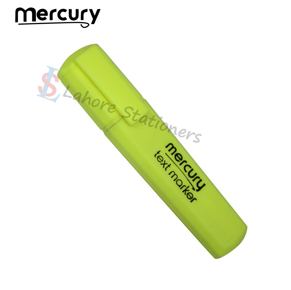 Mercury Highlighter Text Marker Chisel Tip