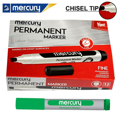 Mercury Permanent Marker Chisel Tip