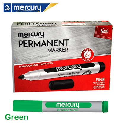 Mercury Permanent Marker Round Tip