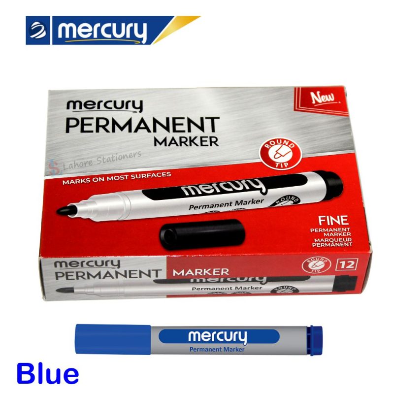 Mercury Permanent Marker Round Tip
