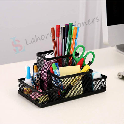 Deal 112 Metal Tray 3 Step , Pen Holder & Office Desk Organizer