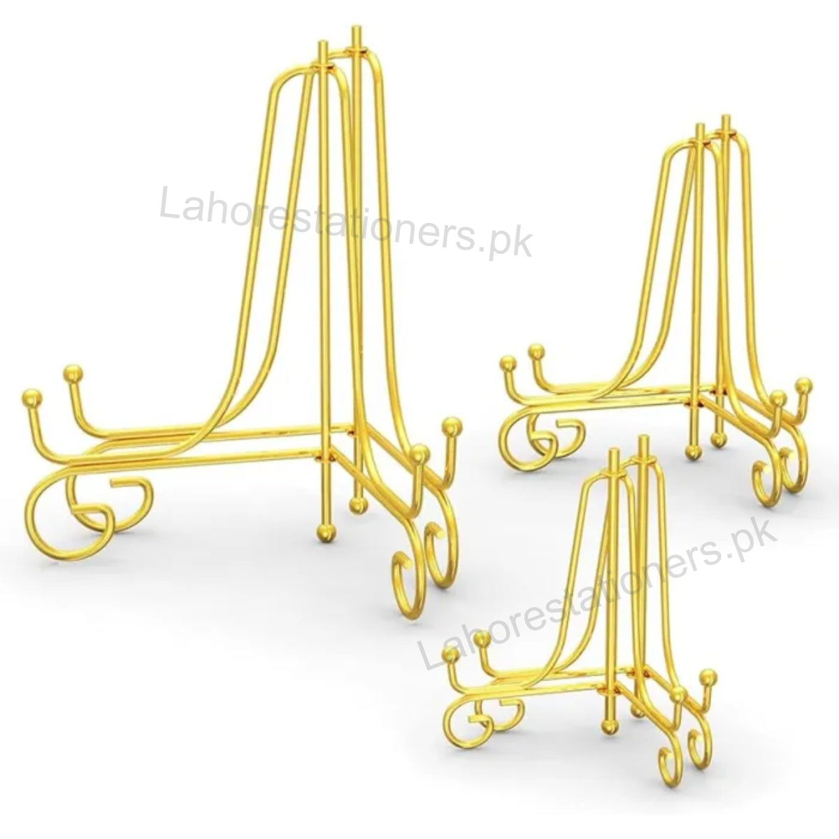 Metal Folding Display Stand Adjustable Stand for Resin Molds, Nikkah Plaques & Decorative Plates