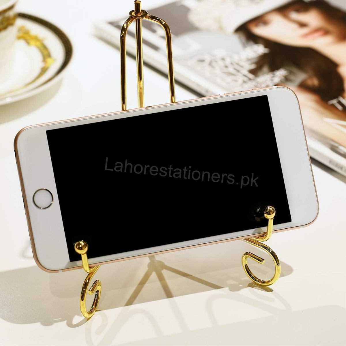 Metal Folding Display Stand Adjustable Stand for Resin Molds, Nikkah Plaques & Decorative Plates