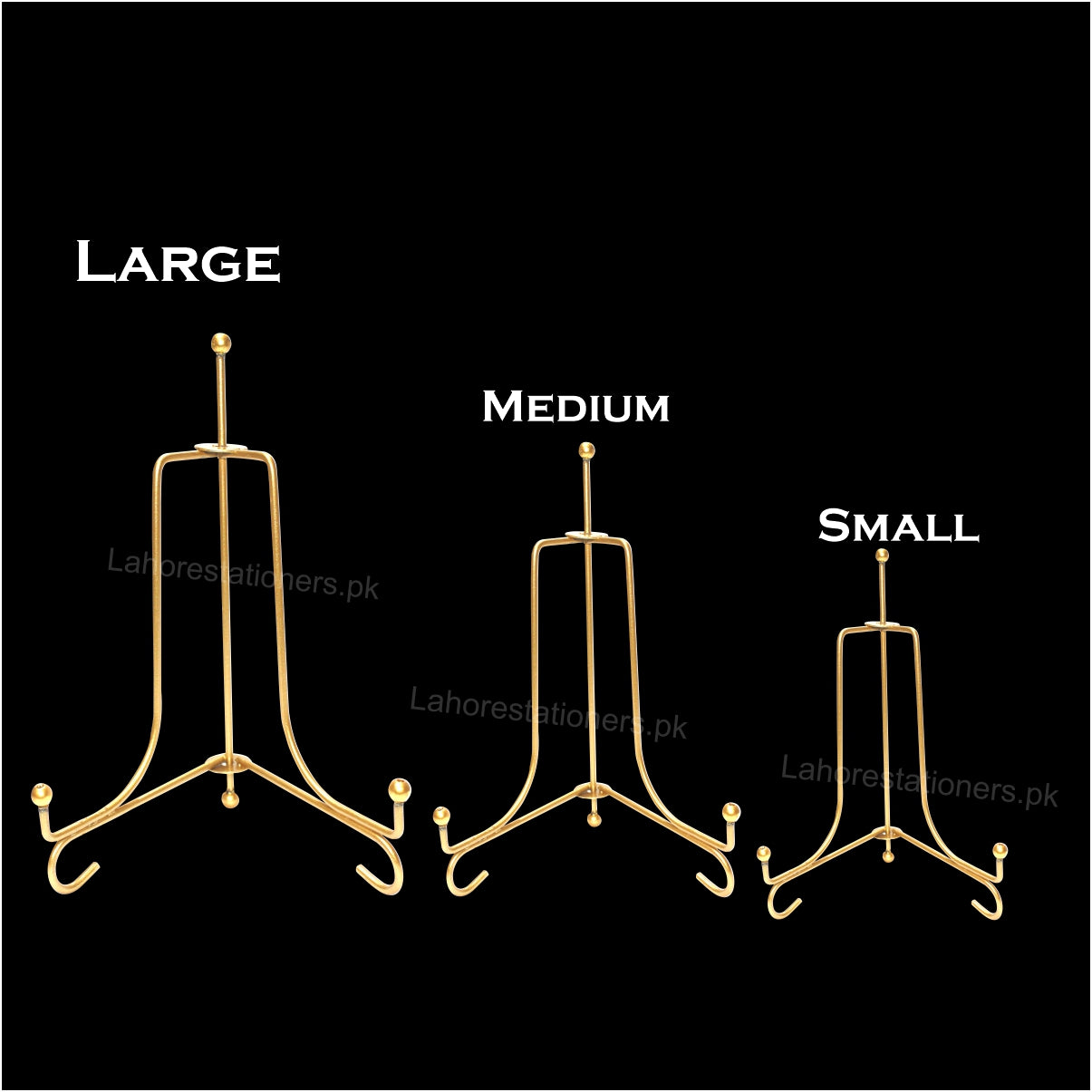 Metal Folding Display Stand Adjustable Stand for Resin Molds, Nikkah Plaques & Decorative Plates