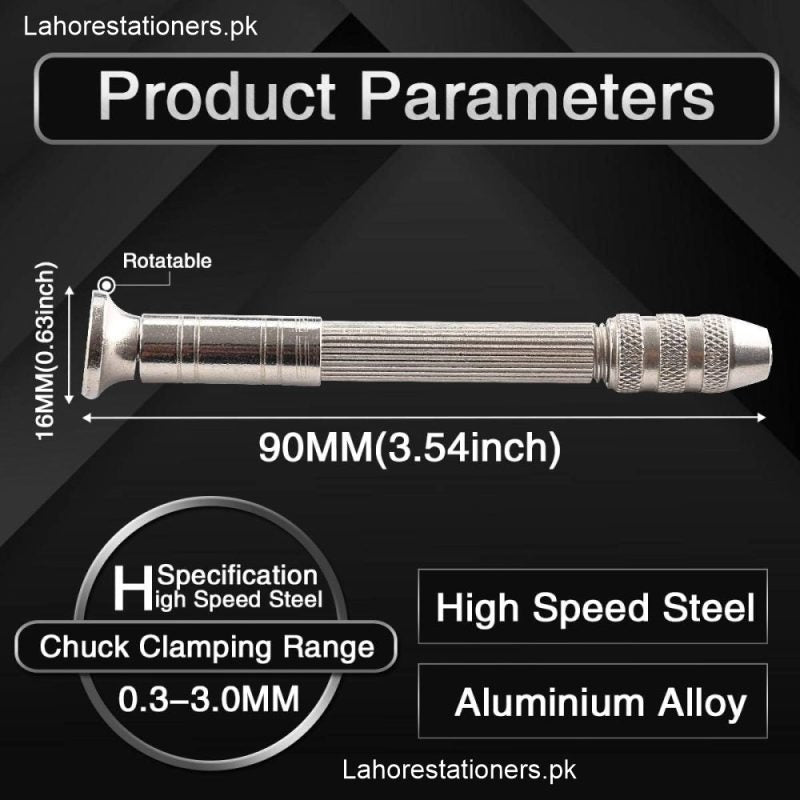 Hand Drill 13 Pcs Set for Jewelry Wood Plastic Model Making