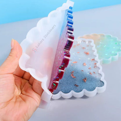 Small Coaster Tray Silicone Mold for Epoxy Resin
