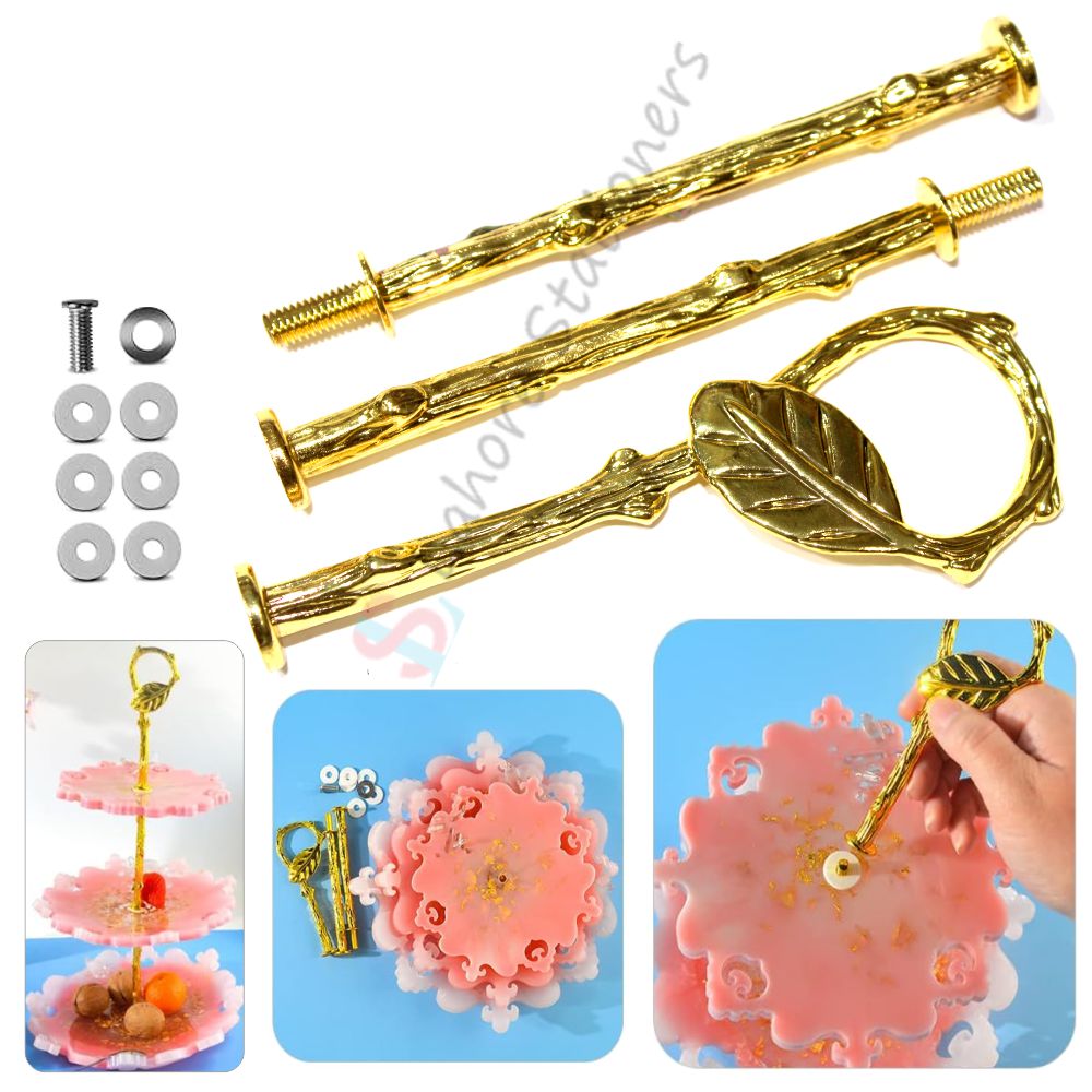 Mold Stand 3 Step Handle Set for Silicone Resin tray molds