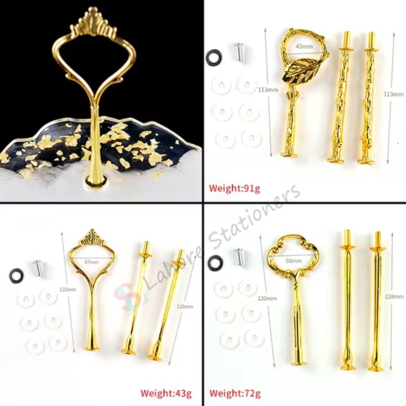 Mold Stand 3 Step Handle Set for Silicone Resin tray molds