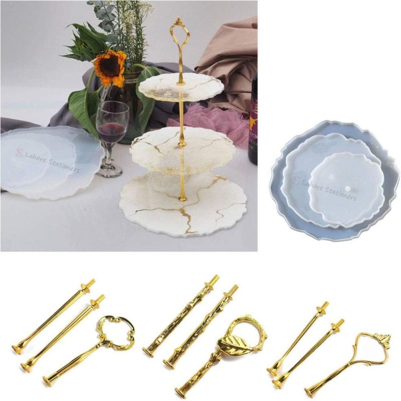 Mold Stand 3 Step Handle Set for Silicone Resin tray molds