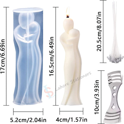 Mother & Baby Love Candle Silicone Mold for Resin, Plaster & DIY Crafts