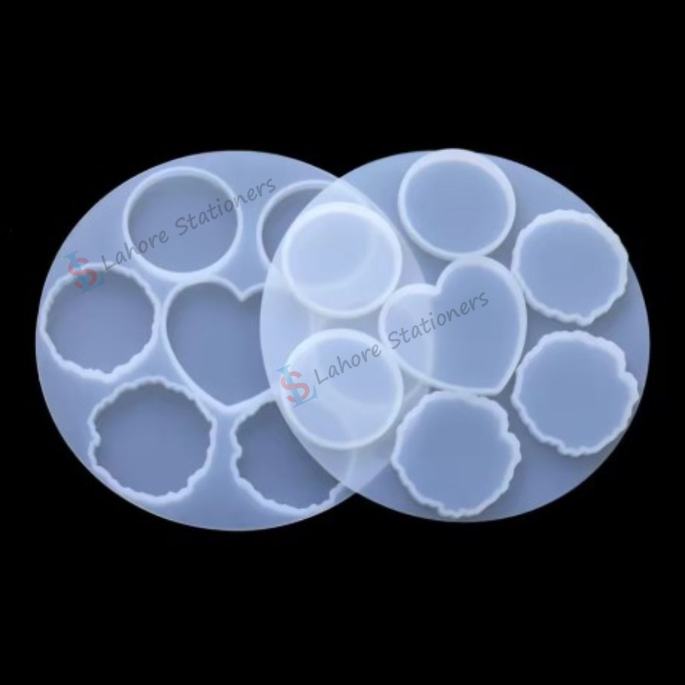 Multi Purpose Resin Mold for DIY Resin Art – Keychain, Mobile PopSocket & Car Hanging Silicone Mold