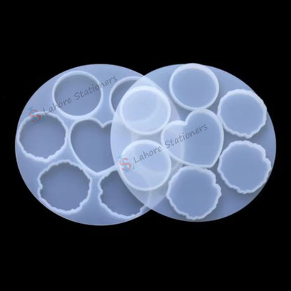 Multi Purpose Resin Mold for DIY Resin Art – Keychain, Mobile PopSocket & Car Hanging Silicone Mold