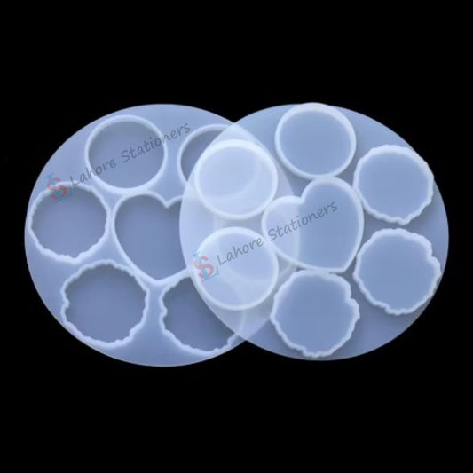 Multi Purpose Resin Mold for DIY Resin Art – Keychain, Mobile PopSocket & Car Hanging Silicone Mold