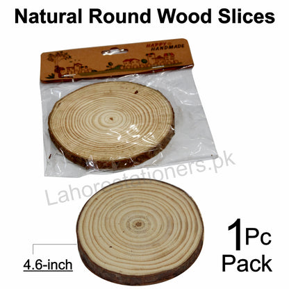 Wood Slices Circles Pack Available in Different Sizes
