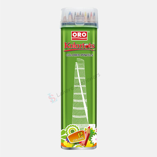 ORO Kolortots Colored Pencils Jar Pack of 12