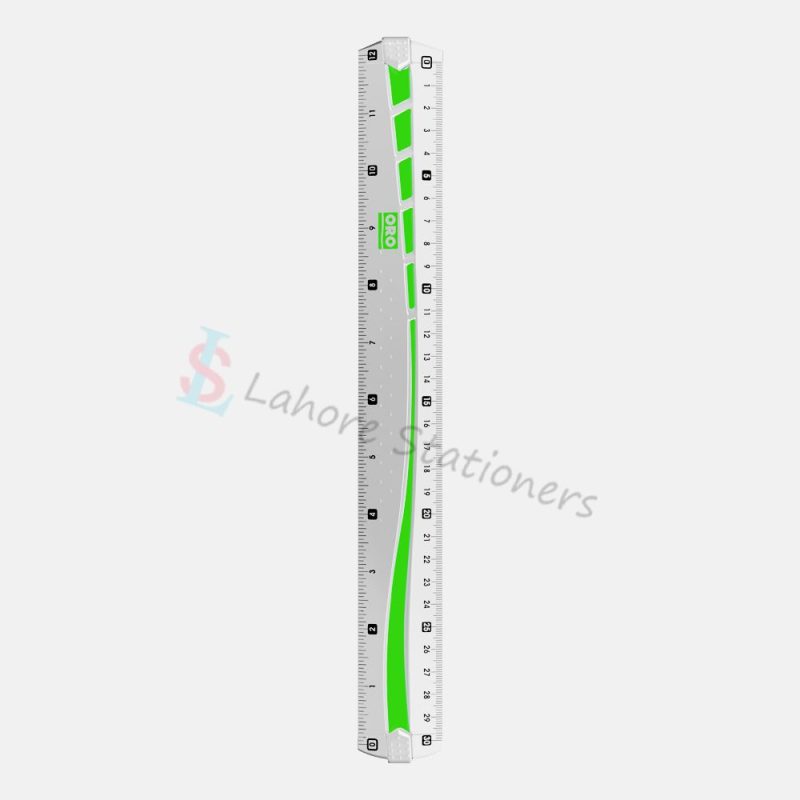 ORO Plastic Scale 12 Inch