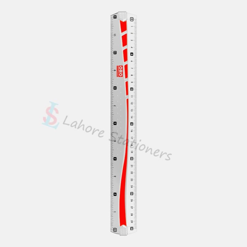 ORO Plastic Scale 12 Inch