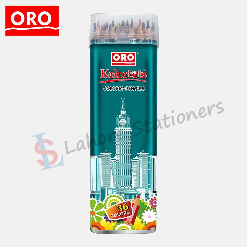 ORO 36 Color Pencils Box