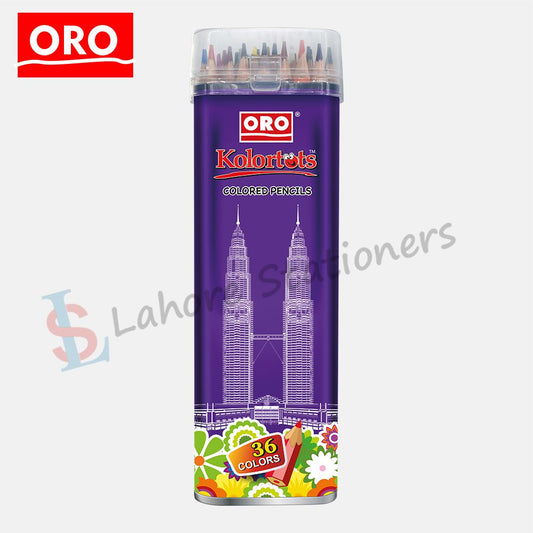 ORO 36 Color Pencils Box