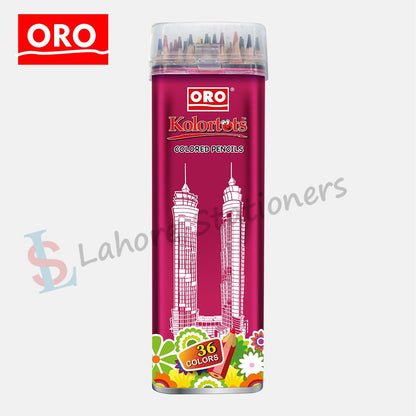 ORO 36 Color Pencils Box