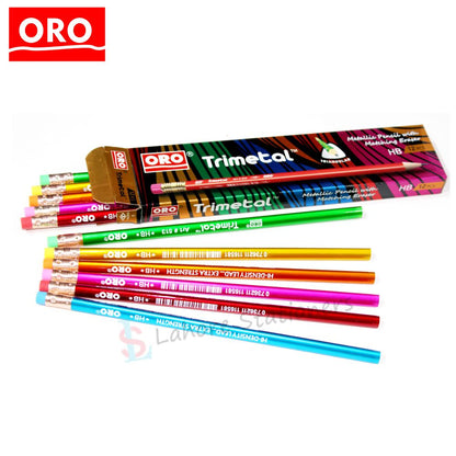 ORO Trimetal Lead Pencils Pack of 12