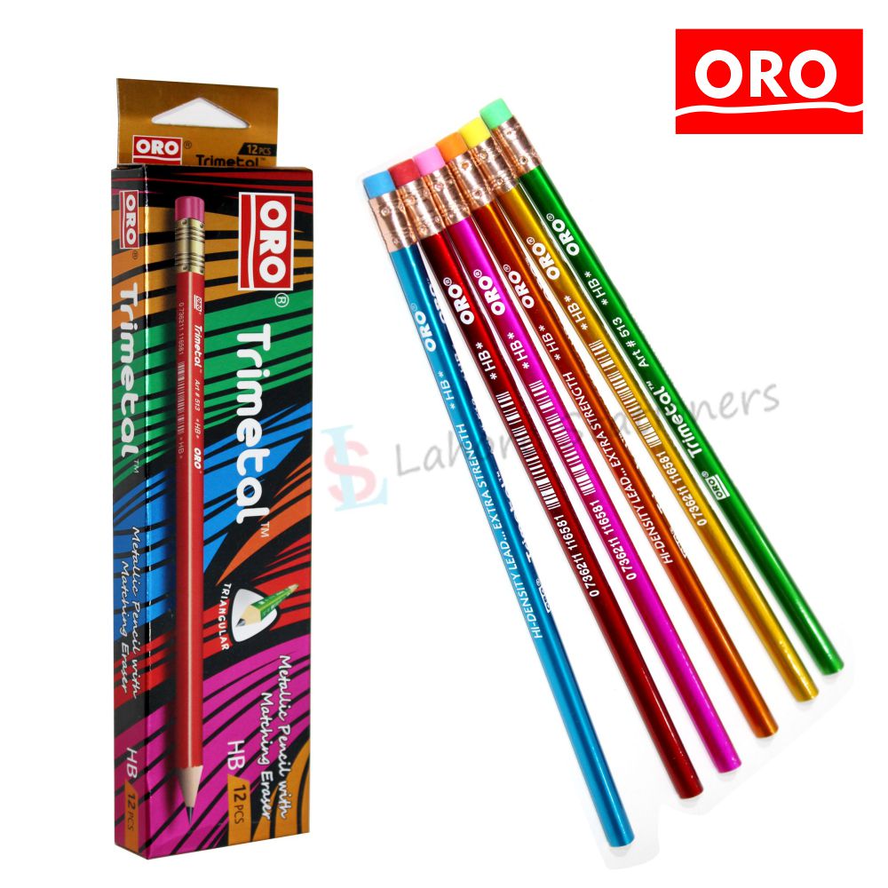 ORO Trimetal Lead Pencils Pack of 12
