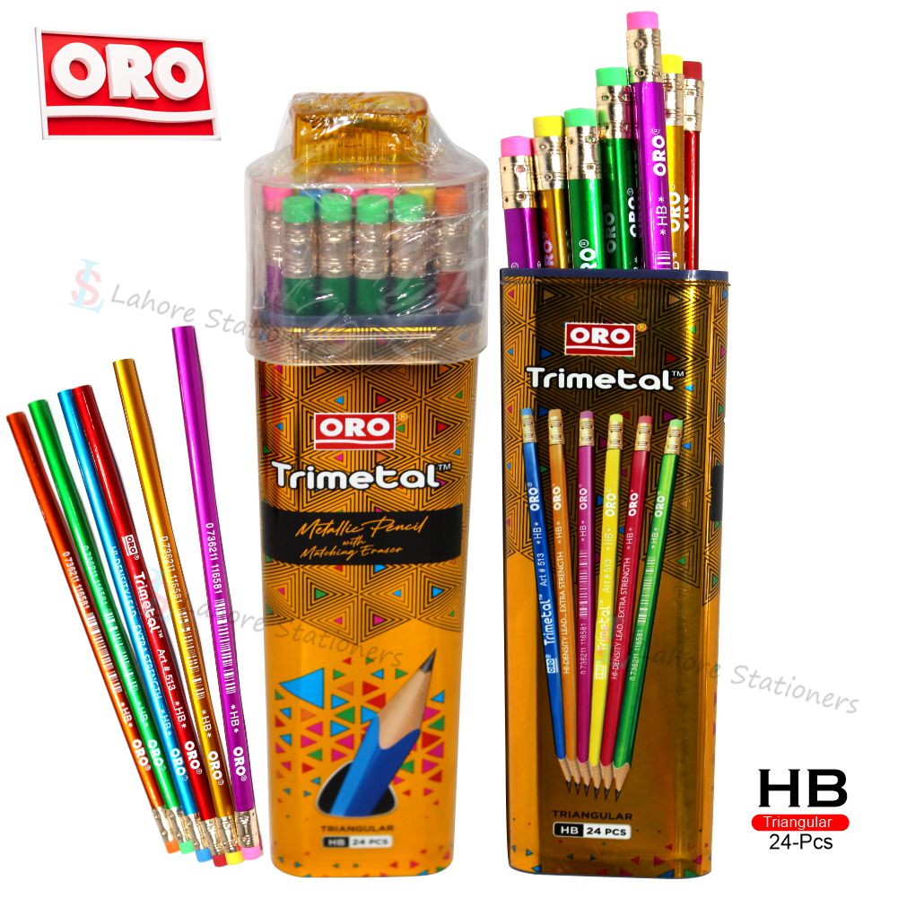 ORO Trimetal Lead Pencils Jar