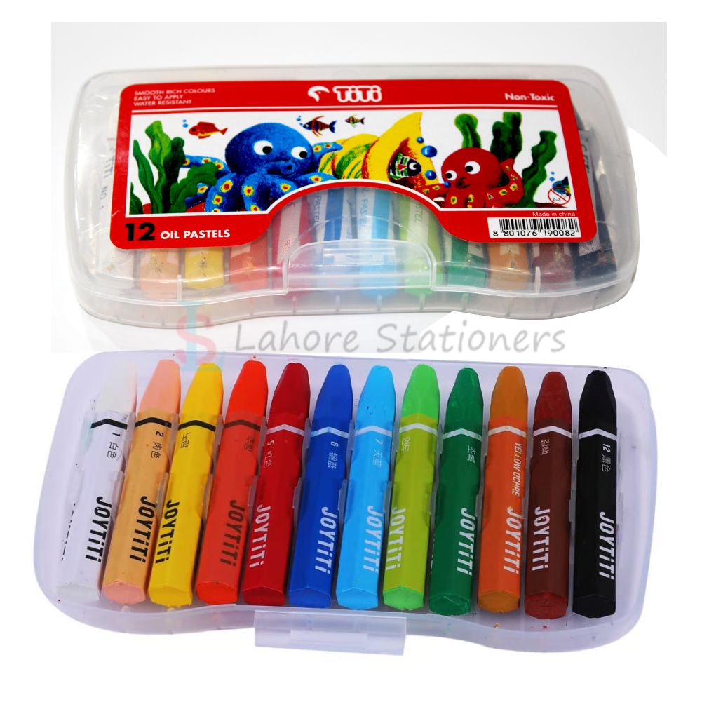 Titi Oil Pastels Color Set 12/24/48 Pes Color Box