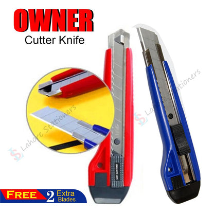 Owner Paper Cutter Knife High Quality Cutter With Two Extra Blades