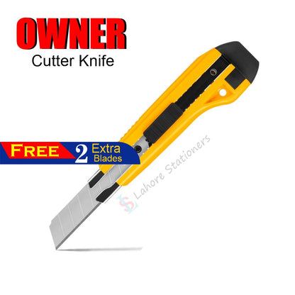 Owner Paper Cutter Knife High Quality Cutter With Two Extra Blades