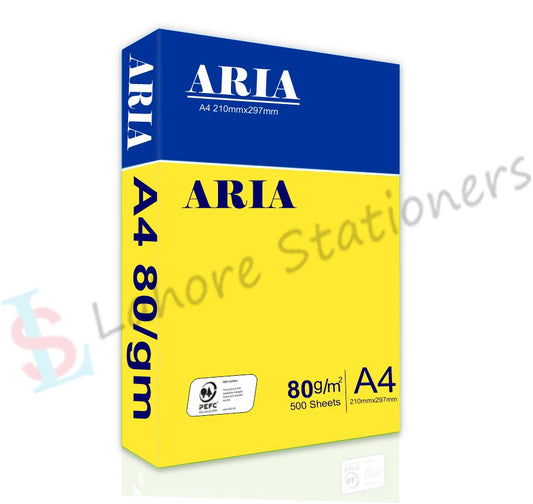 Aria Paper Ream A4 Size Premium Quality